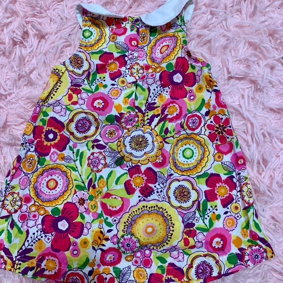 Vera Bradley Baby Dress with Bloomers in Clementine Size 6-9 months - Picture 3 of 7
